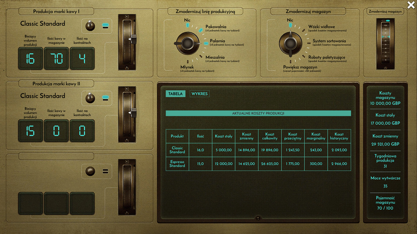 coffee noir business detective game